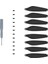 Propeller Prop Rc Drone Quadcopter Için Hıı Black Argent'in Alıyor (Yurt Dışından) 3