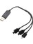 DC3.7V 1s Wltoys Için USB Lıpo Şarjı Xk K127 Uçak (Yurt Dışından) 2
