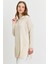 5410 Polo Yaka Tunik Ekru 3