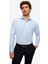 Ds Damat Slim Fit Açık Mavi/beyaz Italyan Yaka Dar Kesim Klasik Kravatlık Uzun Kollu Kolay Ütülenebilir Nefes Alan 2'li Gömlek 4