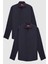 Ds Damat Slim Fit Lacivert Italyan Yaka Dar Kesim Klasik Kravatlık Uzun Kollu Kolay Ütülenebilir Nefes Alan 2'li Gömlek 2HF02ORTBN86 1