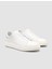 %100 Hakiki Deri Beyaz Erkek Sneaker 7