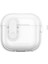 Airpods 4 Kılıf Amazingthing Magnetik Kilit Tasarımlı Minimal Serisi Kılıf Şeffaf 1