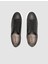 %100 Hakiki Deri Siyah Erkek Sneaker 9
