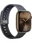 Watch 10 46MM Silqlock Silikon Kordon Strap Kayış Gri 3