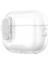 Airpods Pro 2 Kılıf Amazingthing Magnetik Kilit Tasarımlı Minimal Serisi Kılıf Şeffaf 2