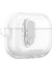 Airpods Pro 2 Kılıf Amazingthing Magnetik Kilit Tasarımlı Minimal Serisi Kılıf Şeffaf 3