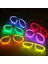 99 Adet Glow Stick Gözlük Neon Gözlük Vıp Fosfor Gözlük Işıklı Gözlük Vıp Deluxe Kalite Glow Gözlük 4