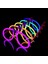 99 Adet Glow Stick Gözlük Neon Gözlük Vıp Fosfor Gözlük Işıklı Gözlük Vıp Deluxe Kalite Glow Gözlük 5