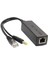 Gigabit Mini Poe Ayırıcı 10/100/1000MBPS Poe Ayırıcı Dc Çıkış 12V Ethernet Üzerinden Güç Ieee 802.3AF Ip Came Siyah (Yurt Dışından) 1