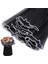 3 Adet Buket Sarma Kağıdı, Her Inci Kenar Çiçek Paketleme Kumaşı Için 11IN x 4,5 Yard, (Siyah) (Yurt Dışından) 2