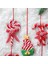 Noel Ağacı Dekorasyonu Süsü Yumuşak Kil Lolipop Kırmızı Renkli Şeker Kamışı Noel Ağacı Kolye Noel Yeni Yıl Hediyesi E (Yurt Dışından) 3