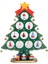 Kendin Yap Ahşap Noel Ağacı Noel Ağacı Hediyesi Tatil Mini Noel Ağacı Ev Dekorasyonu Düz 10 Delik Yeşil (Yurt Dışından) 1