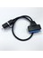 USB 3.0 USB C - Sata Kablosu Sabit Sürücü Adaptör Kablosu 2,5 Inç SSD HDD Sabit Sürücü Diski Için Veri Kablosu (Yurt Dışından) 2
