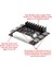 24 Pin/20 Pin Atx Güç Kaynağı Breakout Board Modül Adaptörü Güç Konnektörü Desteği 12V -12V 5V 5VSB 3.3V Kasasız (Yurt Dışından) 3