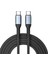 Pd 240W Şarj Kablosu Çift Uçlu Tip C - USB Tip C 240WPD Veri Kablosu 1m (Yurt Dışından) 1