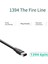 1,8 M Firewire Kablosu Siyah Ieee 1394 Firewire 400 - Firewire 400 Kablosu 6 Pin Erkek - 6 Pin Erkek Kablo (Yurt Dışından) 2