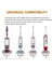 Shark Rotator NV681 NV340 NV751 NV600,189FLI680 Için 2'si 1 Arada Duster Dar Alan Temizleme Aparatı Vakum Aparatı ve Fırçaları (Yurt Dışından) 4