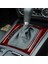 Mercedes Benz C Sınıfı W204 2007-2013 Kırmızı Ahşap Desenli Vites Paneli Kapağı Döşemesi (Yurt Dışından) 4