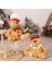 2 Adet Noel Zencefilli Kurabiye Adam Bebek Zencefilli Kurabiye Figürleri Şef Şapkası Fiyonklu Noel Süsü Bebek Masa Ağacı (Yurt Dışından) 4