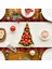 Kış Noel Masa Örtüsü Kırmızı ve Siyah Buffalo Ekose Neşeli Noel Ağaçları Masa Örtüsü, Mutfak Yemek Masası (Yurt Dışından) 3