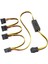 Anakart Cpu 4-Pin Sabit Sürücü Kablosu Cpu 4pın Sata Sabit Sürücü Güç Kaynağı Kablosu 12V Sata Sabit Sürücü Kablosu (Yurt Dışından) 1