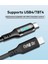 Usb4 40GBPS PD240W USB C - USB C Veri Kablosu Usb-C - Type-C Kablo Dijital Ekran Veri Kablosu (Yurt Dışından) 2