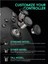 8 Paket Metal Manyetik Başparmak Çubukları Analog Joystickler Ps4/xbox One/xbox Serisi X/s Kontrol Cihazı Gümüş (Yurt Dışından) 4
