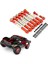 1/10 Traxxas Slash Vxl/rustler Vxl/stampede Vxl/hoss 4X4/2WD Için Ayarlanabilir Paslanmaz Çelik Bağlantı/şasi Bağlantısı (Yurt Dışından) 3