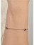 1,70 (Gram) 3 Lacivert Taşlı Sedef Bileklik Künye Unisex 14 Ayar Altın (Yeşil-Rose-Sarı-Beyaz) 3