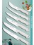 Sürmene Serisi Mutfak Bıçak Seti Et Ekmek Sebze Salata Fileto Bıçağı 6 Lı Set Beyaz (MFT-028) 1