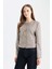 Bisiklet Yaka Kareli Blazer Ceket E5231AX24CW 4