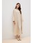 Relax Fit Şal Yaka Krinkıl Kumaş Uzun Kimono E1816AX25SP 2