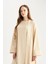 Relax Fit Şal Yaka Krinkıl Kumaş Uzun Kimono E1816AX25SP 7