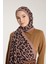Pure Tone Şal - Leopar Desen - Sütlükahve - Siyah 3
