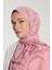 Pure Tone Şal - Yaprak Desen - Pembe - Gülkurusu 4