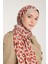 Pure Tone Şal - Leopar Desen - Taş - Kiremit 2