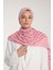 Pure Tone Şal - V Desen - Pembe - Gülkurusu 3