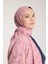 Pure Tone Şal - Marjinal Desen - Pembe - Gülkurusu 1