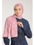 Pure Tone Şal - Marjinal Desen - Pembe - Gülkurusu 3