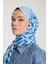 Pure Tone Şal - V Desen - Bebe Mavisi - Mavi 3