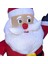 Vıp Deluxe 120 cm LED Işıklı Motorlu Dev Şişme Noel Baba 120 cm Işıklı Peluş Dokulu Yılbaşı Dekoru 2