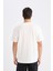 %100 Pamuk New Regular Fit Bisiklet Yaka Basic Düz Kısa Kollu Tişört V7699AZ25SP 8