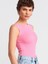 20868 Kayık Yaka Kolsuz Top-Mint 1
