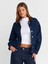 65359 Yakası Kadife Rins Yıkama Denim Mont-Lacivert 1