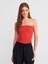20659 Crop Top-Kırmızı 4