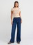 71738 Dip Boyalı Wideleg Denim Pantolon-Tint 1