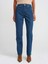 71731 Rins Yıkama Stright Denim Pantolon-Mavi 3