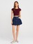 30528 Pamuk Ve Modal Karışımlı Crop Top-Siyah 3