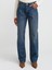 71761 Kemeri Apoletli Balon Denim Pantolon-Tint 3